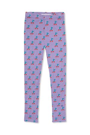 Leggings in cotone organico con stampa ciliegie BOBO CHOSES KIDS | B224AC089.